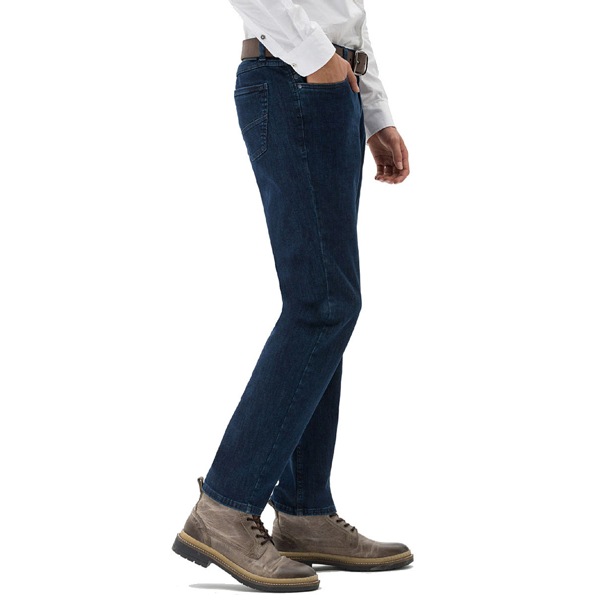 Eurex bei Brax | Kurzleib Männermode | | | 5-Pocket, Blau Größenspezialist Highstretch-Jeans