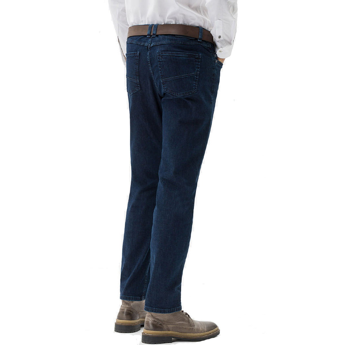 Eurex bei | | Kurzleib Blau Highstretch-Jeans | | Größenspezialist Männermode Brax 5-Pocket
