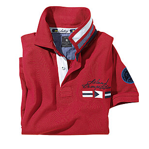 Kitaro | Club Polo-Shirt | Baumwolle | Farbe Rot
