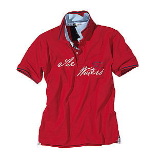 Kitaro | Club Polo Shirt | Farbe rot